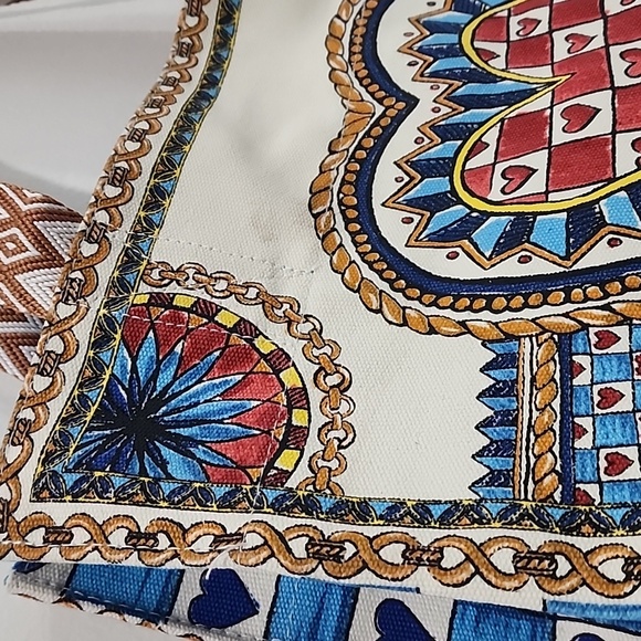 Brighton Believe In Love Mosaic Tote - Picture 2 of 11